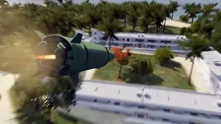 38 Ton Ballistic Missile Explosion Simulation : DCS World