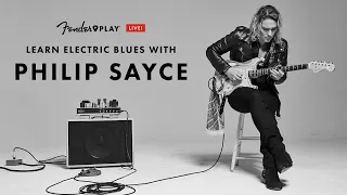 Learn Electric Blues with Philip Sayce | Fender Play LIVE | Fender