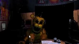 Five Nights at Freddy's 2 - Golden Freddy Jumpscare