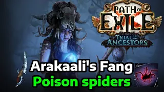 [3.22] Path of Exile Occultist Arakaali's Fang poison spiders [Build Guide]