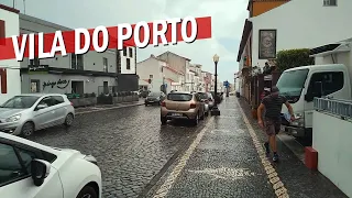 Azores 🇵🇹 Walk - The Oldest Town on the Azores: Vila do Porto, Santa Maria