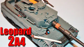 German tank Leopard 2A4 with a full interior - sculpt with your own hands! Handmade.CLAY Tutorial.
