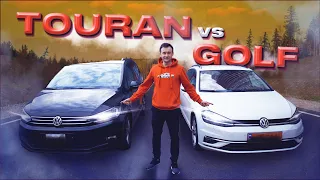 Що обрати - VW Touran чи GOLF VII⁉️ Хто кращий⁉️ Хто більший⁉️