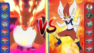 Pokemon Battle Theme: Kanto Starters Vs Galar Starters (Starter Pokémon)