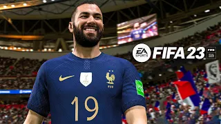 FIFA 23 | France vs Brazil - World Cup Qatar Final | PS5 4K