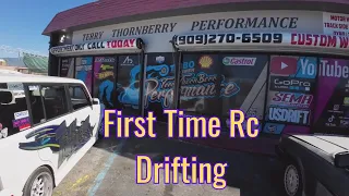 First Time on Rc Drift Track, Terry Thorneberry Performance, |#rcdrift #rcdriftcars