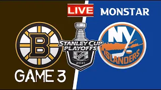 NHL STANLEY CUP PLAYOFFS: BOSTON BRUINS VS NEW YORK ISLANDERS REACTIONS
