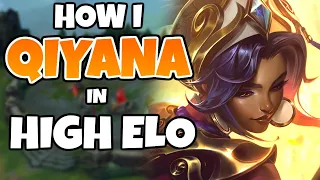 This is how I play Qiyana in High Elo | 13.1b - League of Legends