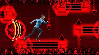 Cristiano Ronaldo Siuuu plays Bloodbath | Geometry Dash