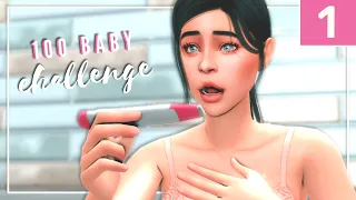 Baby or No Baby? | 100 Baby Challenge #1 🍼 | The Sims 4
