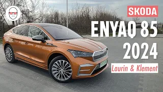 Skoda Enyaq 85 Coupe fl 2024 Laurin & Klement test PL Pertyn Ględzi