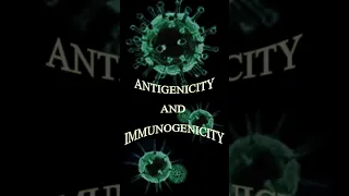 Antigenicity and Immunogenicity |Immunology|Basic terms|#shorts #viralshorts