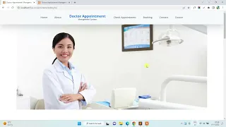 Doctor Appointment Management System Using PHP and MySQL