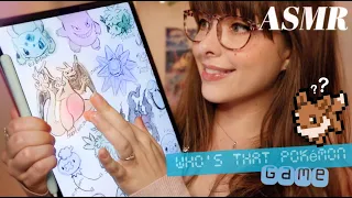 ASMR ✏️ Drawing ☆YOUR☆ Favourite Pokémon! ((𝔾𝔸𝕄𝔼)) ~ Relaxing iPad Sketching & Writing Sounds!