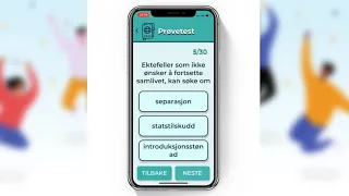 NOR Samfunnskunnskap & Statsborgerprøve App iOS Android (Application Citizenship & Social Studies)