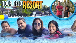 ROTINA DE VIAGEM - TOUR PELO RESORT NA BAHIA - FAMÍLIA MARIA CLARA E JP