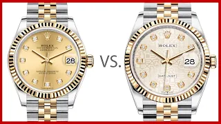 ▶ Rolex Lady-Datejust 31 vs. Rolex Datejust 36 - COMPARISON 278273 VS 126233