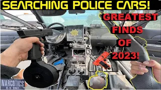 Searching Police Cars! Greatest Finds of 2023!