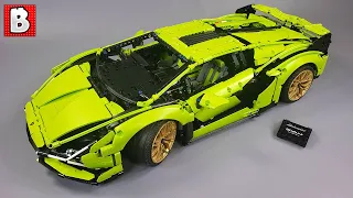 The Impressive LEGO Technic Lamborghini Sian FKP 37 Unbox & Review