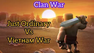 Just Ordinary Vs Vieтнам War | Clan War | Idrago Panda | VM Ghost @CarbonFinGaming @KARTiK08