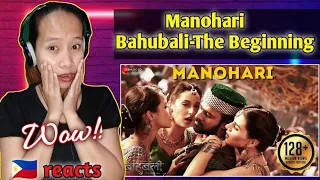 Manohari | Bahubali - The Beginning | Prabhas & Rana | Divya Kumar || Reaction 🇵🇭