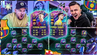 FERRAN TORRES ST vs TERRAN FORRES RF FUTURE STAR SQUADBUILDER BATTLE 🤬😱 vs Gamerbrother FIFA 22 SBB