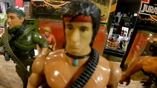 80's Action Figures, Rambo and Original Jurassic park What is worth the most?