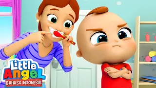 Sikat Gigi Setiap Hari | Kartun Anak | Little Angel Bahasa Indonesia