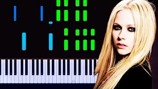 Avril Lavigne - Complicated Piano Tutorial