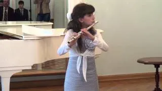 Ю.Должиков "Элегия", флейта: Мария Корякина