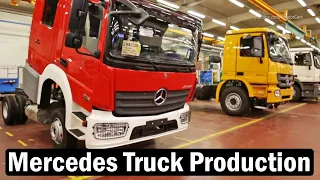 Mercedes Truck Factory, Actros Assembly, Truck Production,