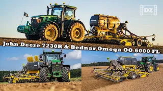 💚 John Deere 7230R & Bednar Omega OO 6000 FL 💛 | Setí řepky a pšenice ozimé | 🔥