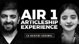 CA AIR 1 Articleship Experience at PwC | CA Nandini Agrawal | Neeraj Arora