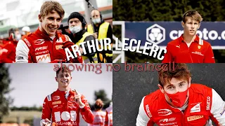 arthur leclerc showing no braincell