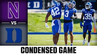 Northwestern vs. Duke Condensed Game | 2023 ACC Football