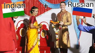 RUSSIAN INDIAN WEDDING. Foreigners wedding in india