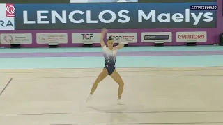 Maelys LENCLOS (FRA) - 2023 Aerobics European Champion, Individual Women