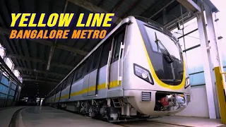 BANGALORE'S YELLOW LINE METRO TRAIN