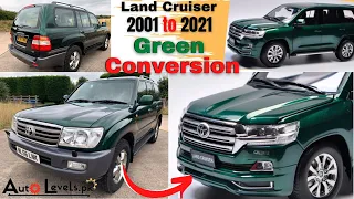 Land Cruiser Amazon 2001 to ZX 2021 Facelift | Green | Auto Levels