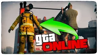 СУПЕР ГЛЮК С ПОЖАРНЫМИ В ГТА 5 ● GTA ONLINE #396