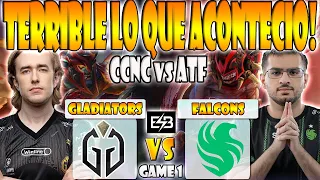 GLADIATORS VS FALCONS BO3[GAME 1]CCNC, DYRACHYO VS ATF, SKITER - BETBOOM DACHA DUBAI 2024-DOTA - ESB