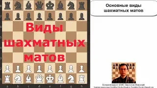 Виды шахматных матов