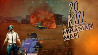 Playing with my first fan ☺️ Miramar map PUBG-MOBILE