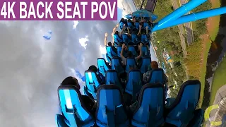 Mako (4K Back Seat POV)- SeaWorld Orlando, Orlando, FL