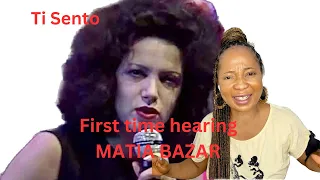 First time listening to MATIA BAZAR - Ti Sento #firsttimereaction #reaction #matiabazar #tisento