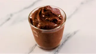 Sugar-free CHOCOLATE ice cream in 1 minute! No cream! Dessert in 1 minute with one banana