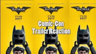 The Lego Batman Movie Comic-Con Trailer Reaction