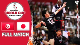 Tunisia 🆚 Japan - Full Match | Men’s Volleyball World Cup 2019