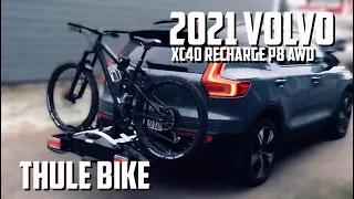 2021 - Volvo XC40 Recharge P8  - Thule Bike - volvolars.no