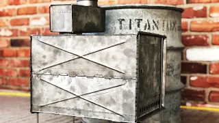 Russian Titanium Folding Stove